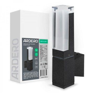 Фото Архітектурний світлодіодний накладний світильник Ardero DH0161ARD 7Вт 3000K чорний 80634,