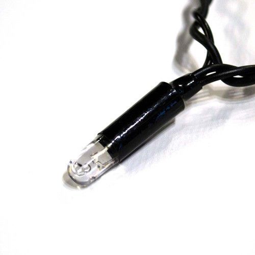 Фото Гирлянда уличная STARLIGHT линейная белый Flash 200LED IP44 черный 10м 57278,