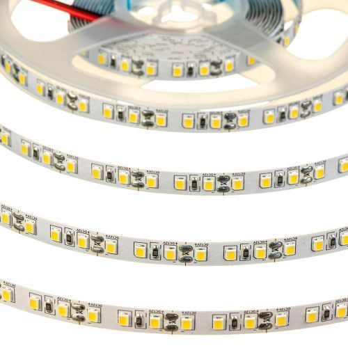 Фото Світлодіодна стрічка біла 12V AVT-New smd3528 120LED/м IP20 1018028,