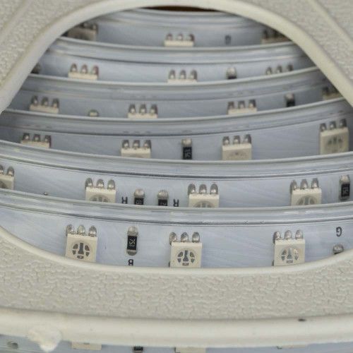 Фото Світлодіодна стрічка AVT 60LED/м RGB 220V герметична smd5050 8Вт/м IP65 15х7mm 1022501,