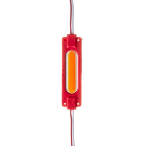 Фото Світлодіодний модуль COB 12 V червоний 1led 2W овальний IP65 1018217,
