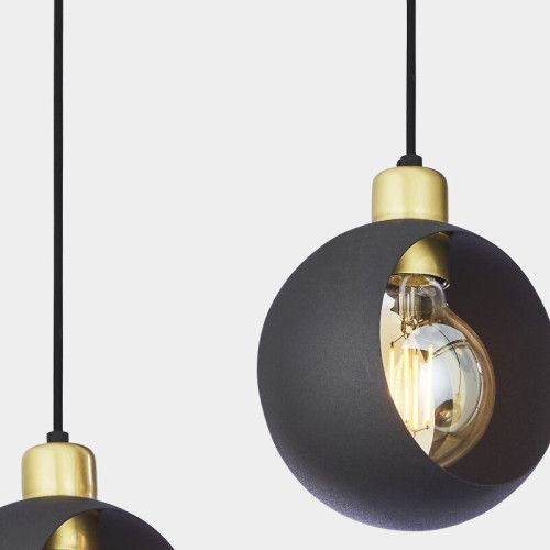 Фото Люстра подвесная TK-Lighting cyklop black 2753 черный 2753,