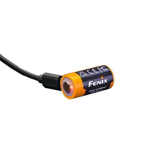 Фото Акумулятор 16340 Fenix 800 UP mAh Li-ion Type-C ARB-L16-800UP,