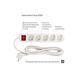 Фото Мережевий фільтр живлення ColorWay CW-PSEA55W, 5 розеток/ 5M white (CW-PSEA55W) U0795888, вид 7,