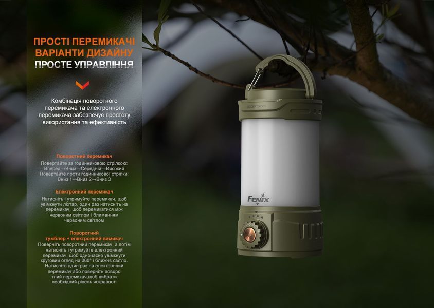 Фото Фонарь кемпинговый Fenix CL26R Pro, мраморный белый CL26RPROWH,