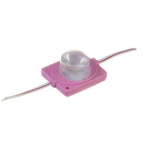 Фото Светодиодный инжекторный модуль 12 V розовый smd3030 1led 1.5 W IP65 1019179,