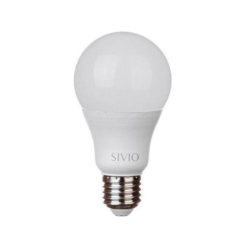 Фото LED лампа Е27 А65 18W нейтральная белая 4100К SIVIO 1018548,