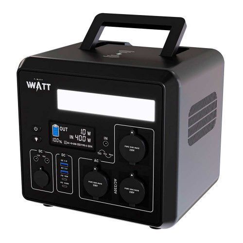 Фото Зарядна станція електрична портативна V-WATT SIGMA 1500W 9999,