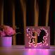 Фото Светильник ночник ArtEco Light с дерева LED "Очаровательный единорог" с пультом и регулировкой цвета, двойной RGB 1020388, вид 5,