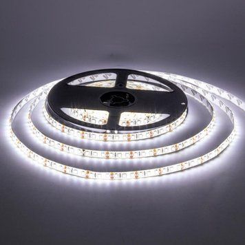 Фото Світлодіодна стрічка нейтральна біла 12V AVT smd3528 60LED/м IP20 1010563,