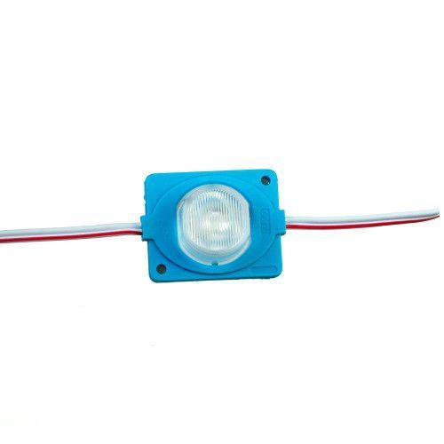 Фото Светодиодный инжекторный модуль 12 V синий smd3030 1led 1.5 W IP65 1019175,
