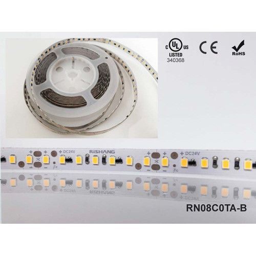 Фото LED лента RISHANG 120-2835-12V-IP20 8,6W 818Lm 3000K 5м (RN08C0TA-B-WW) 367,