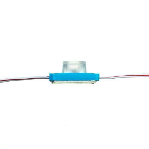 Фото Светодиодный инжекторный модуль 12 V синий smd3030 1led 1.5 W IP65 1019175,