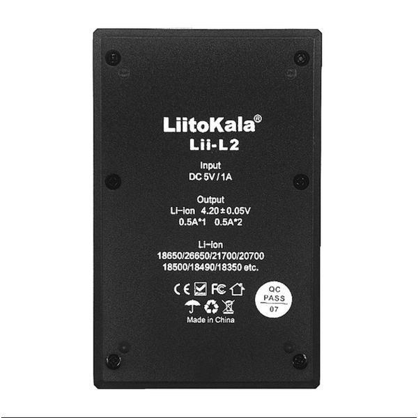 Фото Універсальний зарядний пристрій LiitoKala Lii-L2 на 2 канали Lii-L2,