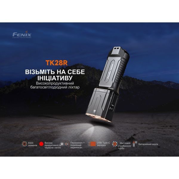 Фото Фонарь ручной Fenix TK28R TK28R,