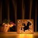 Фото Светильник ночник ArtEco Light с дерева LED "Очаровательный единорог" с пультом и регулировкой света, цвет теплый белый 1020386, вид 2,