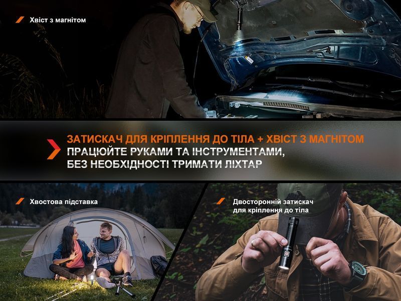 Фото Ліхтар ручний Fenix E28R V2.0 E28RV20,