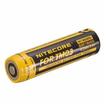 Фото Акумулятор літієвий Li-Ion IMR 18650 Nitecore NI18650D 3.6V (Для ліхтаря TM03), захищений 6-1198_nl,