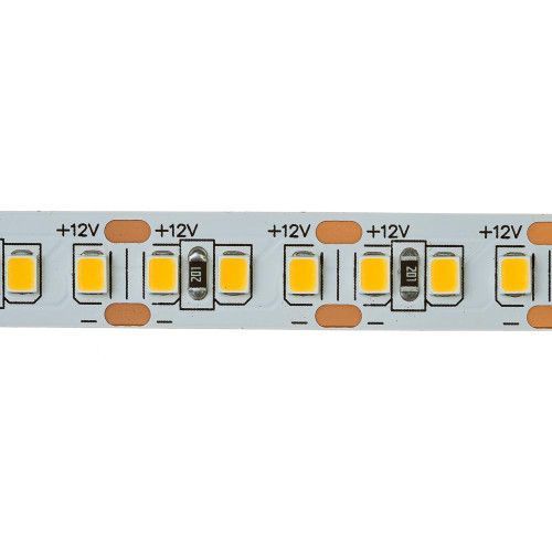 Фото Світлодіодна стрічка тепла біла 12V AVT smd2835 168LED/м IP20 1020722,