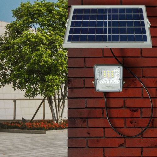 Фото LED прожектор автономний VIDEX 600Lm 5000K 25742,