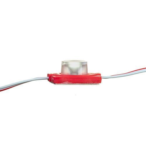 Фото Світлодіодний інжекторний модуль 12 V червоний smd3030 1led 1.5 W IP65 1019176,