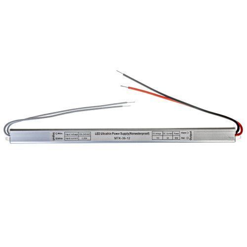 Фото Led блок живлення 12V 3A 36Вт IP20 SLIM №1 1013408,