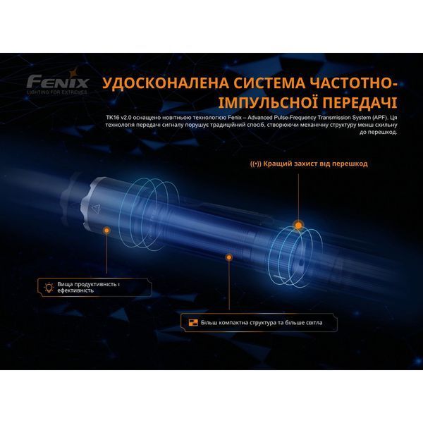 Фото Фонарь ручной Fenix TK16 V2.0, зеленый TK16V20TGR,