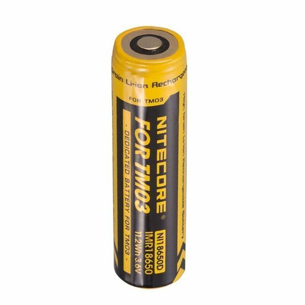 Фото Аккумулятор литиевый Li-Ion IMR 18650 Nitecore NI18650D 3.6V (для фонаря TM03), защищенный 6-1198_nl,