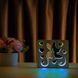 Фото Светильник ночник ArtEco Light с дерева LED "Кошки и любовь" с пультом и регулировкой цвета, двойной RGB 1020360, вид 4,