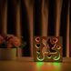 Фото Светильник ночник ArtEco Light с дерева LED "Кошки и любовь" с пультом и регулировкой цвета, двойной RGB 1020360, вид 3,