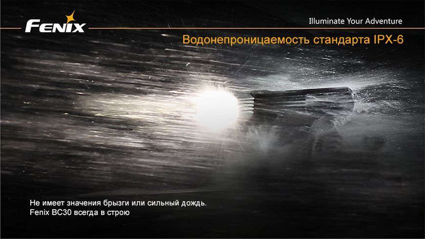 Фото Велофара Fenix BC30 BC30,