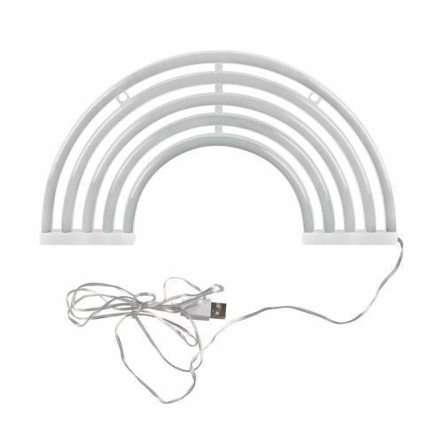 Фото Світильник Goldlux 327130 Neon Rainbow Led 1x3W USB 5V DC 1A IP20 Wh 91599,