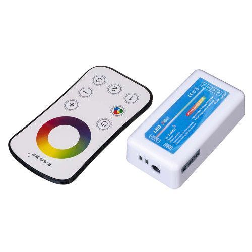 Фото RGBW Контроллер RF 12A 2.4G DC12-24V Радио - Сенсорный 6 кнопок 1022748,