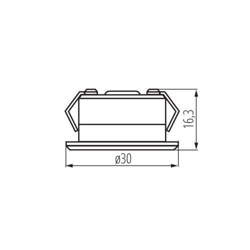 Фото Светодиодный акцентный светильник IMBER 23521,