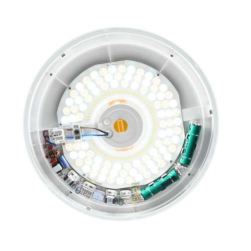 Фото LED Светильник аварийный накладной с датчиком движения VIDEX 30W 2700-6500K 220V 27937,