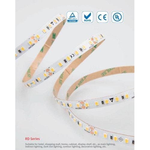 Фото LED стрічка RISHANG 120-2835-12V-IP33 9,6W 785Lm 6000K 5м (RD08C0TA-B-W) 669,
