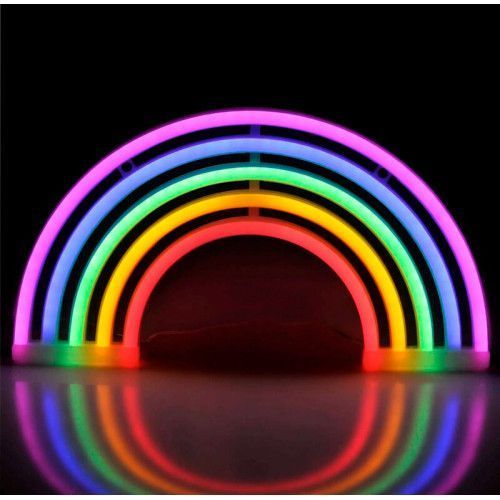 Фото Світильник Goldlux 327130 Neon Rainbow Led 1x3W USB 5V DC 1A IP20 Wh 91599,