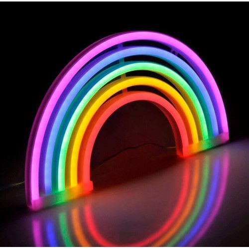 Фото Світильник Goldlux 327130 Neon Rainbow Led 1x3W USB 5V DC 1A IP20 Wh 91599,