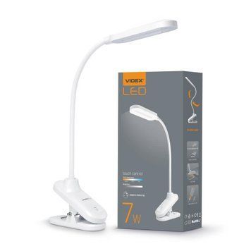 Фото LED лампа настольная VIDEX TF09W 7W 3000-5500K 25051,