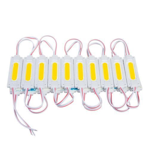 Фото Світлодіодний модуль 12 V білий теплий COB 1led 2W IP65 1018215,