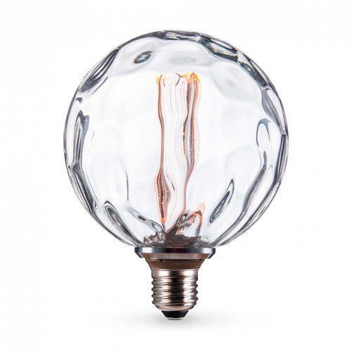 Фото LED лампа VIDEX Filament VL-DI-G125FC1980 4W E27 1800K 27611,