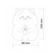 Фото Светильник Goldlux 327642 Gatto Led 1x1W 3000K+RGB 59Lm IP20 94605, вид 4,