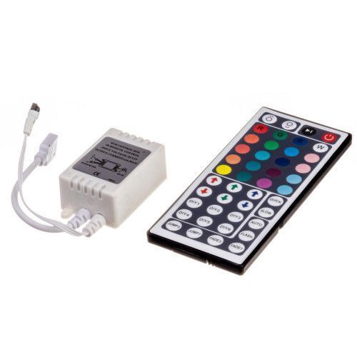 Фото LED контролер світлодіодний RGB 12А 144Вт, (IR 44 кнопки) 1009335,