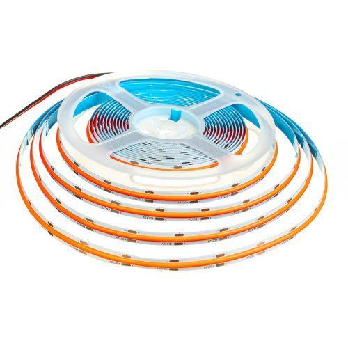 Фото Светодиодная красная лента 12V COB 320LED/м IP20 1022560,
