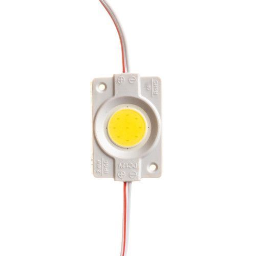 Фото Світлодіодний модуль 12 V білий теплий COB круглий 1led 2,4 W IP65 1018221,