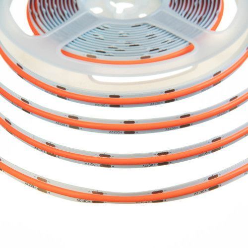Фото Светодиодная красная лента 12V COB 320LED/м IP20 1022560,