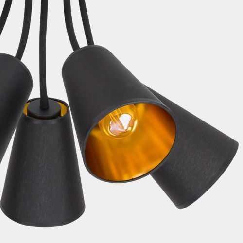 Фото Люстра TK-Lighting wire gold 828 золото 828,