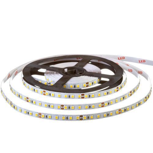 Фото Світлодіодна стрічка нейтральна біла 24V AVT smd2835 120LED/м IP20 1018009,
