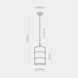 Фото Люстра подвесная TK-Lighting bogart white 3208 белый 3208, вид 2,