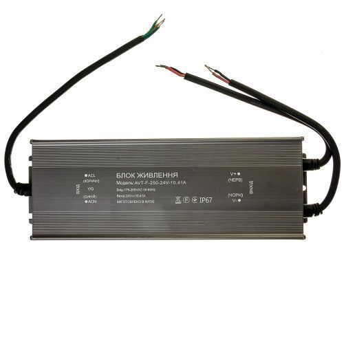 Фото Led блок живлення AVT 24V (герметичний) 10,41А 250Вт AVT 1019889,